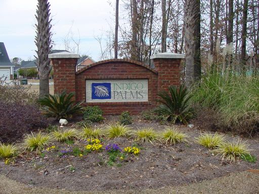 Indigo Palms subdivision in Windsor Hill Plantation