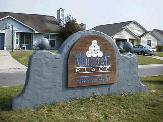 Moultrie Place subdivision entrance in Windsor Hill Plantation