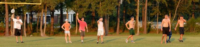 Ultimate Frisbee was played at Cathedral of Praise for years!