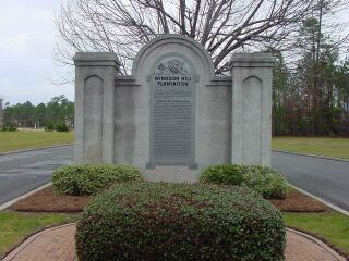 Main Entrance to Windsor Hill Plantation