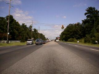 Left-turn Arrow into Windsor Hill Plantation