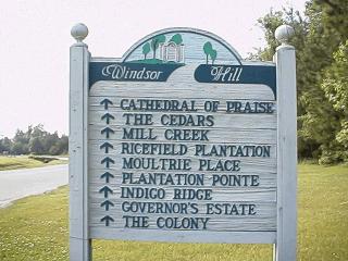 1st Subdivision Sign on Windsor Hill Parkway