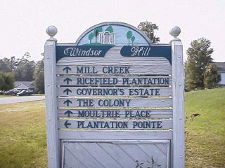 2nd Subdivision Sign on Windsor Hill Parkway